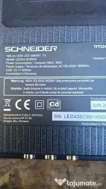 dezmembrez Tv Schneider LED43-SC691K
