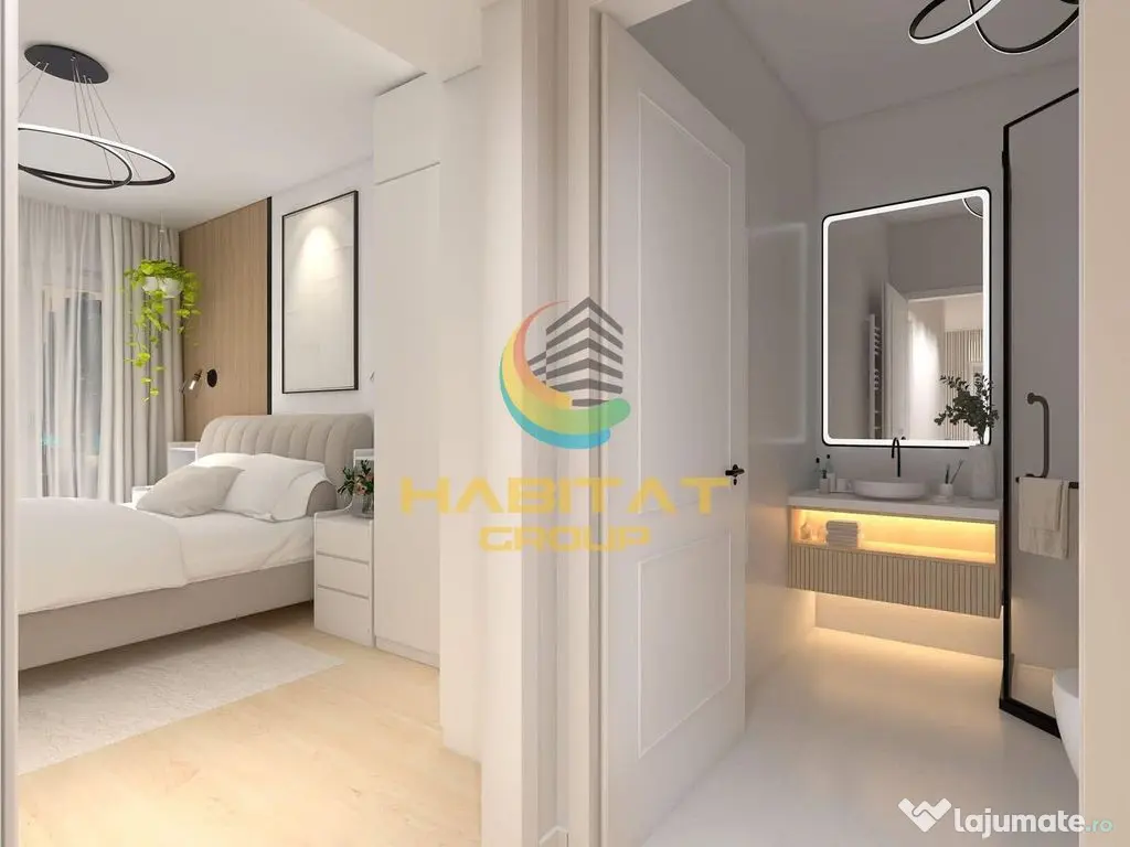 Apartament cu 3 camere langa statia de metrou, Strada Biruintei, imobil premium - Popesti Leordeni (Bucuresti-Ilfov)