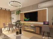Apartament cu 3 camere langa statia de metrou, Strada Biruintei, imobil premium