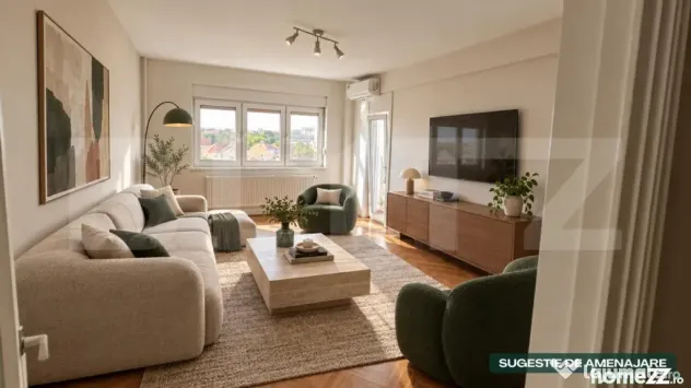 Apartament 2 camere, 53 mp, zona Elisabetin - Timisoara (Timis)