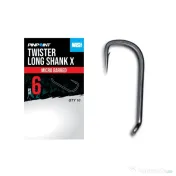 Carlige Nash Pinpoint Twister Long Shank X, Micro Barbed, nr.6 