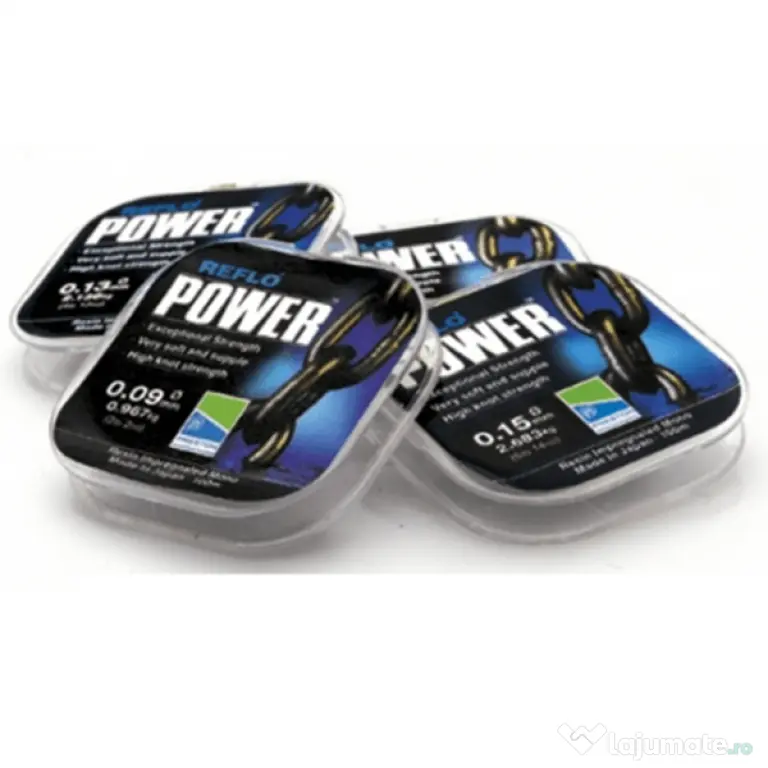 Fir Monofilament Preston Reflo Power, 0.13mm, 100m
