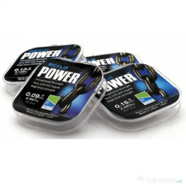 Fir Monofilament Preston Reflo Power, 0.13mm, 100m