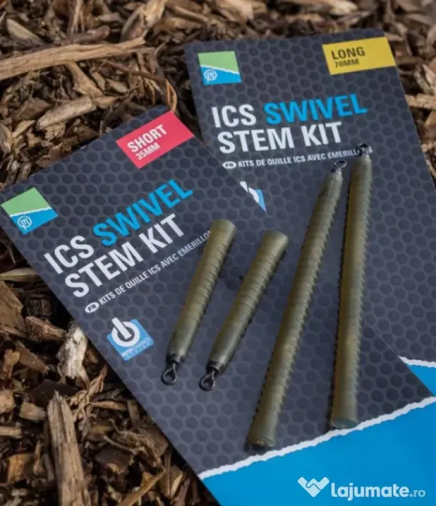 Preston ICS Swivel Stem Kit, Short, 35mm