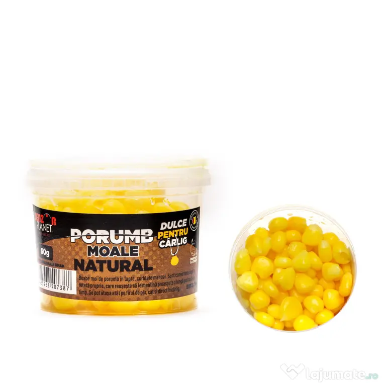 Porumb Moale pentru Carlig, Natural Senzor, 60gr