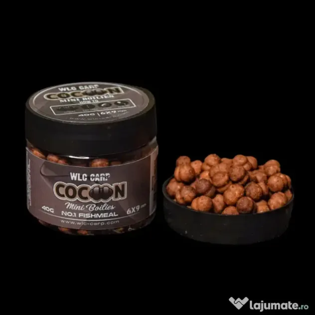 WLC Cocoon Mini Boilies No1. Fishmeal 6x9mm