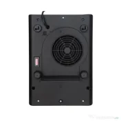 Aeroterma de perete negru, putere 2000W, desplay LED, senzor de pierdere a caldurii / ZLN 5633