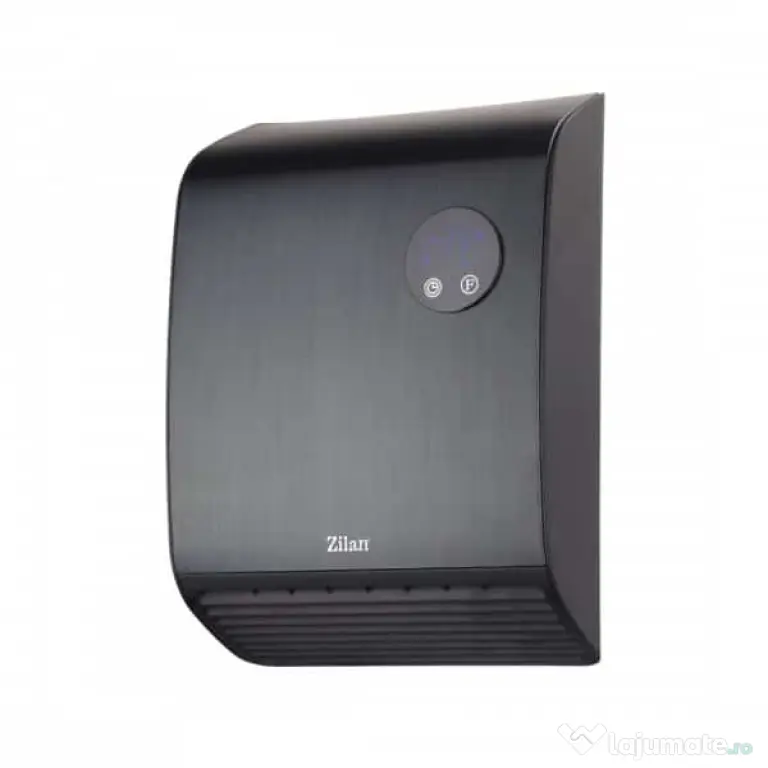 Aeroterma de perete negru, putere 2000W, desplay LED, senzor de pierdere a caldurii / ZLN 5633