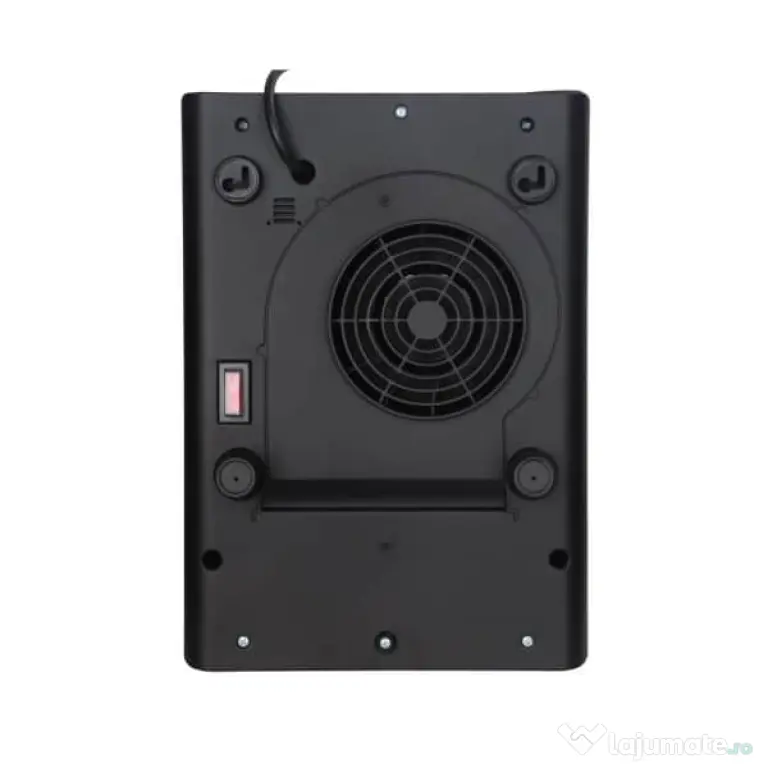 Aeroterma de perete negru, putere 2000W, desplay LED, senzor de pierdere a caldurii / ZLN 5633