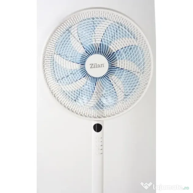 Ventilator cu picior, 3 in 1, 9 trepte de viteza, putere 60W, oscilatie orizontala ZILAN / ZLN 3765