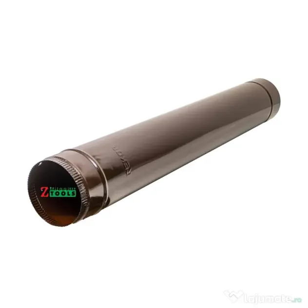 Burlan emailat pentru evacuare fum, 90cm x 130mm / ZLN 0399