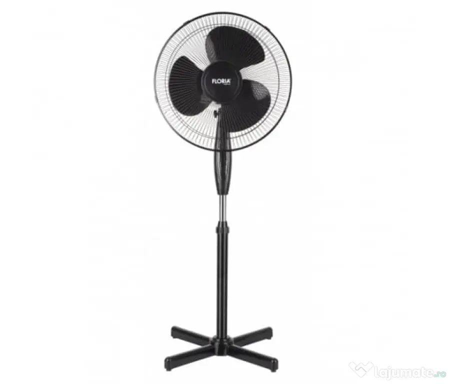 Ventilator cu picior, 3 trepte de viteza, diametru 40cm, putere 45 w / ZLN 3262
