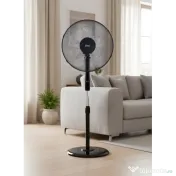 Ventilator cu picior,  putere 48W, 3 trepte viteză, diametru 43 cm, negru ZILAN / ZLN4642 