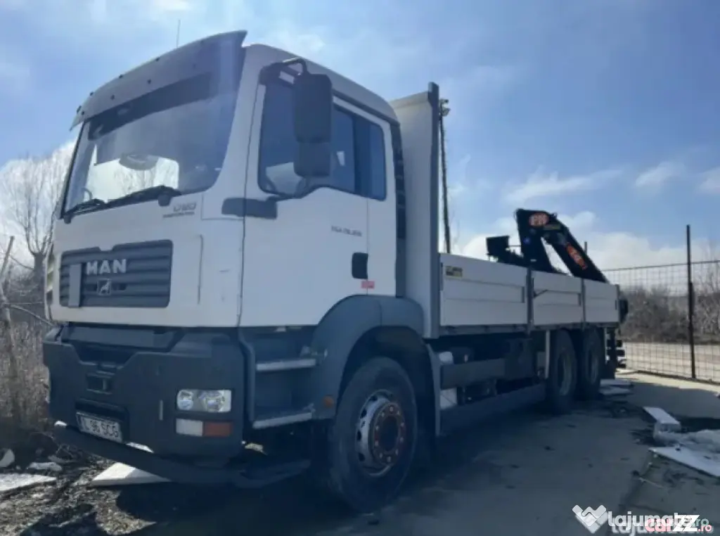 Camion man tga cu macara, 2006 (il96scg). - Bucuresti (Bucuresti-Ilfov)