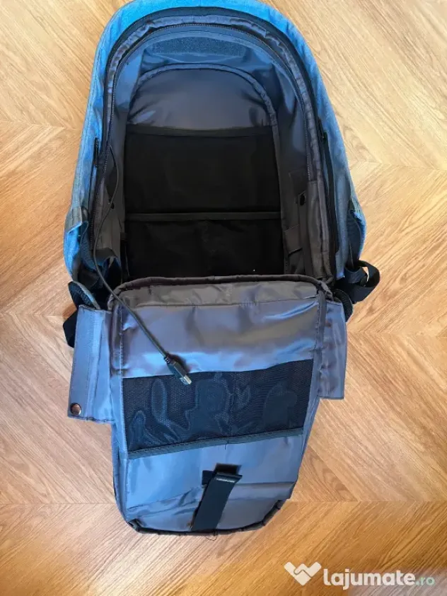 Rucsac antifurt XD Design Bobby Original albastru 15.6 inch