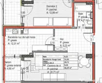 Apartament 2 camere 47 mp zona Gheorgheni, Cluj