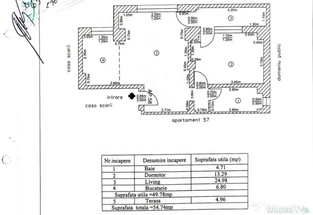 Apartament 2 camere | 55 mp| Parcare | Etaj 9/9 | Compozitorilor – BN9 - Constanta (Constanta)