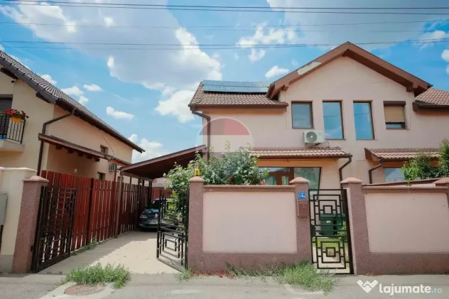 De vânzare casă - duplex cu 4 camere, panouri fotovoltaice -Sântandrei - Santandrei (Bihor)