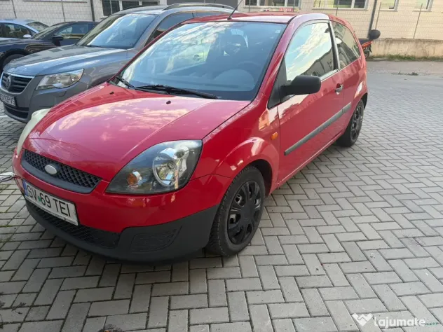 Ford Fiesta 1.4 TDCi, 2006, roșu, 2 uși