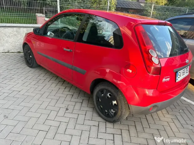 Ford Fiesta 1.4 TDCi, 2006, roșu, 2 uși
