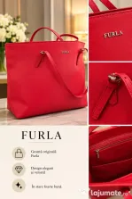 Geanta de umăr FURLA din piele