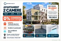 0% comision | 2 camere spatios | Bloc boutique | Popesti Leordeni