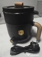 Oală electrică Audecook cu accesoriu pentru gătit la abur