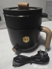 Oală electrică Audecook cu accesoriu pentru gătit la abur