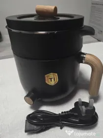 Oală electrică Audecook cu accesoriu pentru gătit la abur