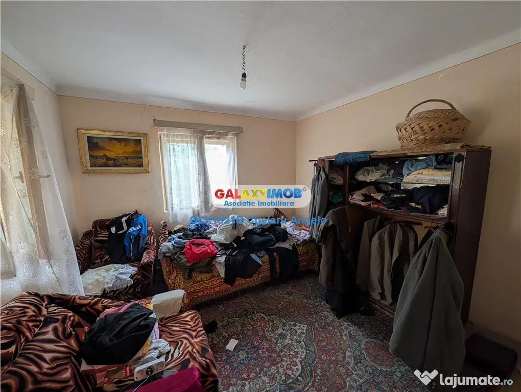 Orasti casa batraneasca, teren 1400 mp deschidere 28 ml,toat - Frumusani (Calarasi)
