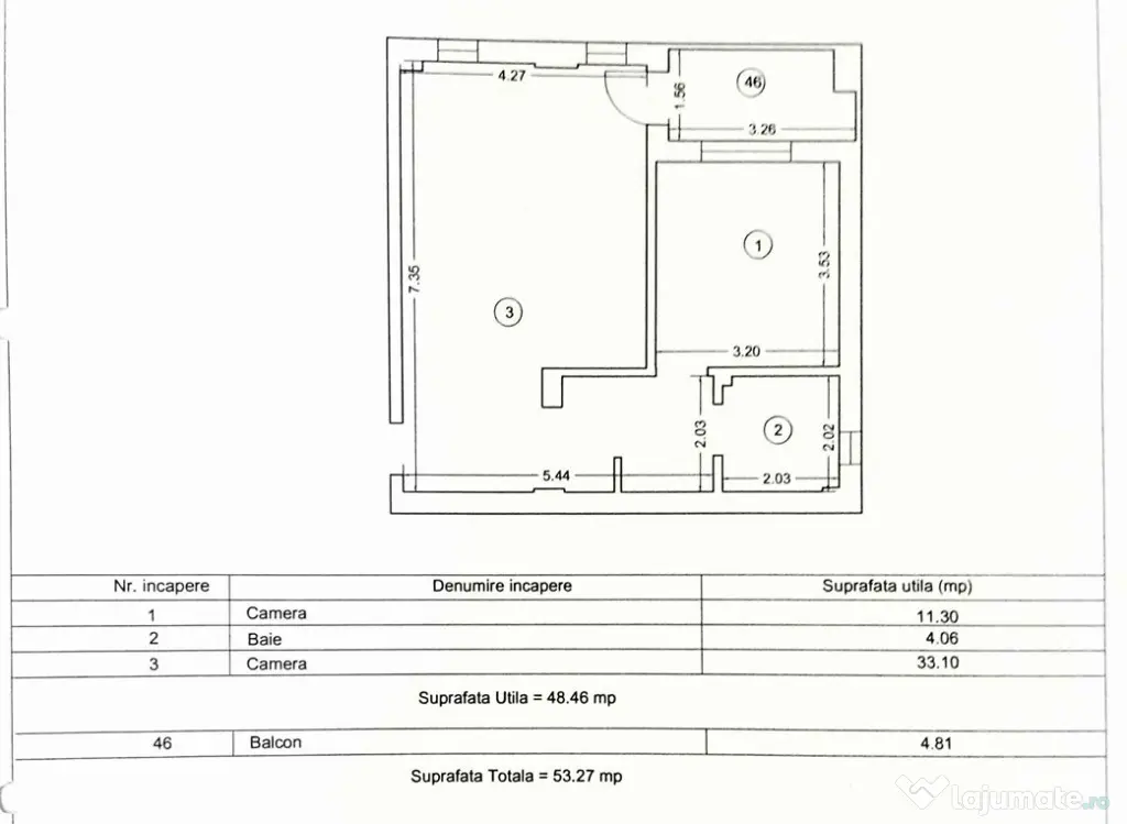 Apartament 2 camere | Stefan Building - Mackerel | 53 mp - Mamaia Sat (Constanta)