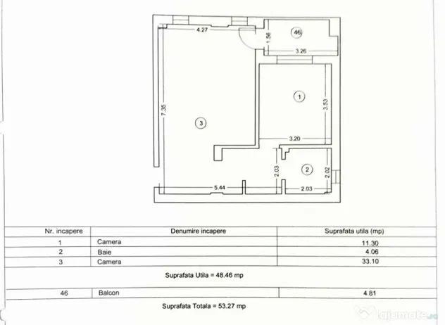 Apartament 2 camere | Stefan Building - Mackerel | 53 mp - Mamaia Sat (Constanta)