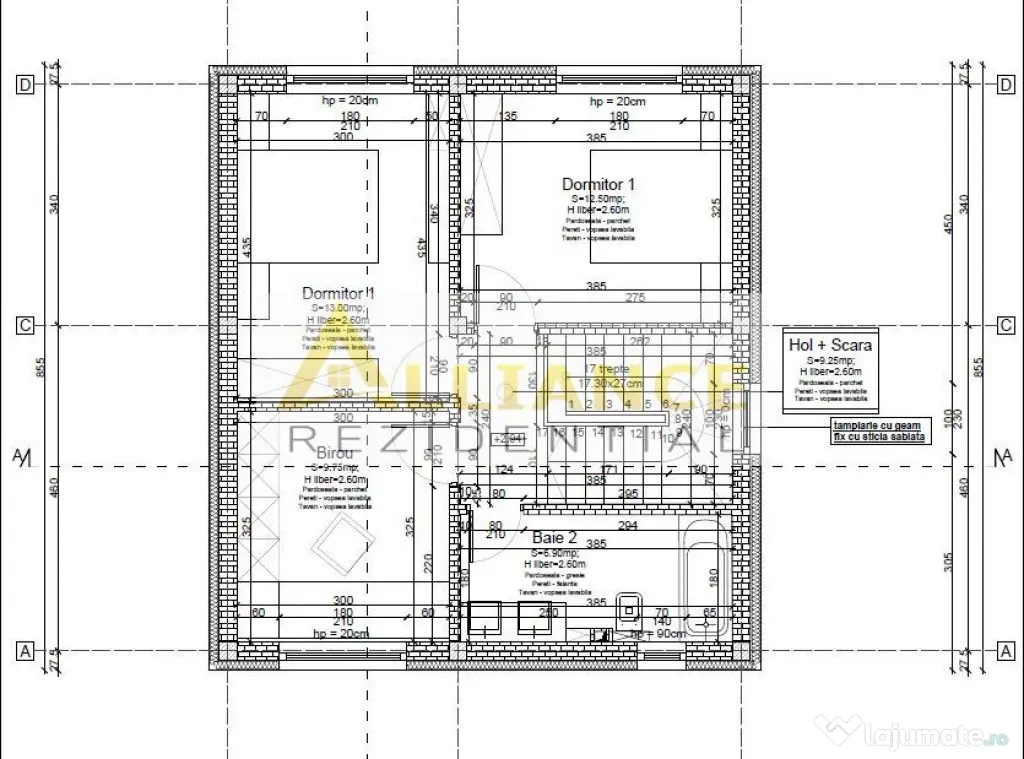 {STRADA MIORITA} Vila individuala cu 4 camere - 2 bai | Teren 309 MP - Berceni (Bucuresti-Ilfov)