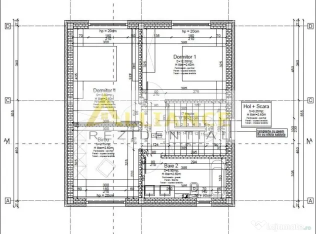 {STRADA MIORITA} Vila individuala cu 4 camere - 2 bai | Teren 309 MP - Berceni (Bucuresti-Ilfov)