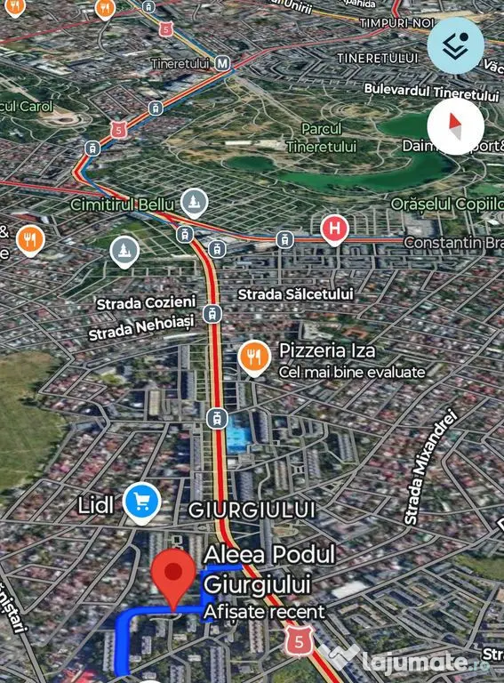 Colegiul energetic strada Podul Giurgiului 3 camere etaj 3/10 - Bucuresti (Bucuresti-Ilfov)