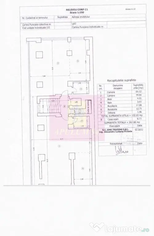 Spațiu de închiriat în Floreasca | 152,93 mp utili | Etaj 4 - Bucuresti (Bucuresti-Ilfov)