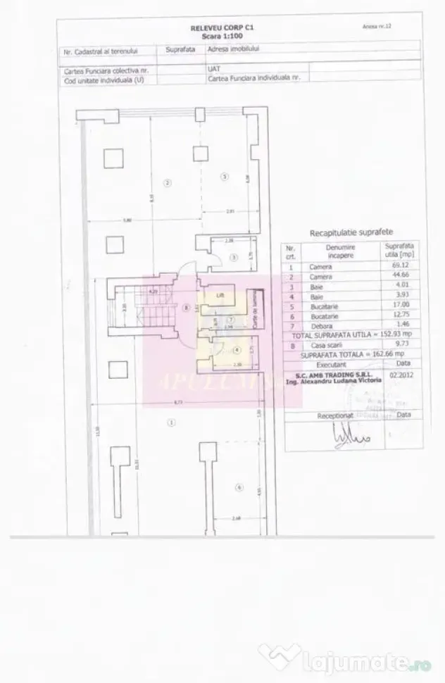 Spațiu de închiriat în Floreasca | 152,93 mp utili | Etaj 4 - Bucuresti (Bucuresti-Ilfov)