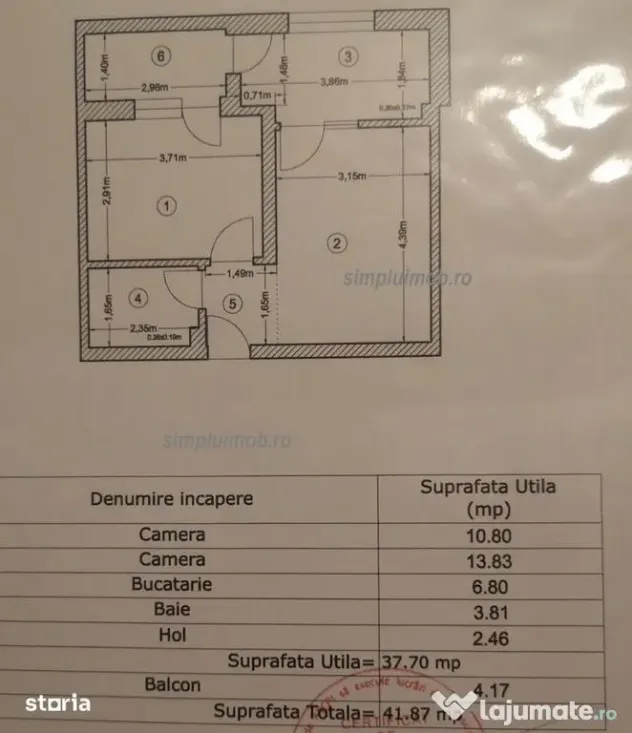 Apartament 2 camere Metrou Dimitrie Leonida - Popesti Leordeni (Bucuresti-Ilfov)