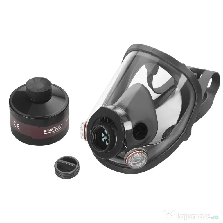Set Masca de protectie reutilizabila filtre cu particule anti-gaz, vapori de vopsea si noxe MXK10031