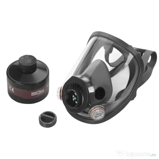 Set Masca de protectie reutilizabila filtre cu particule anti-gaz, vapori de vopsea si noxe MXK10031