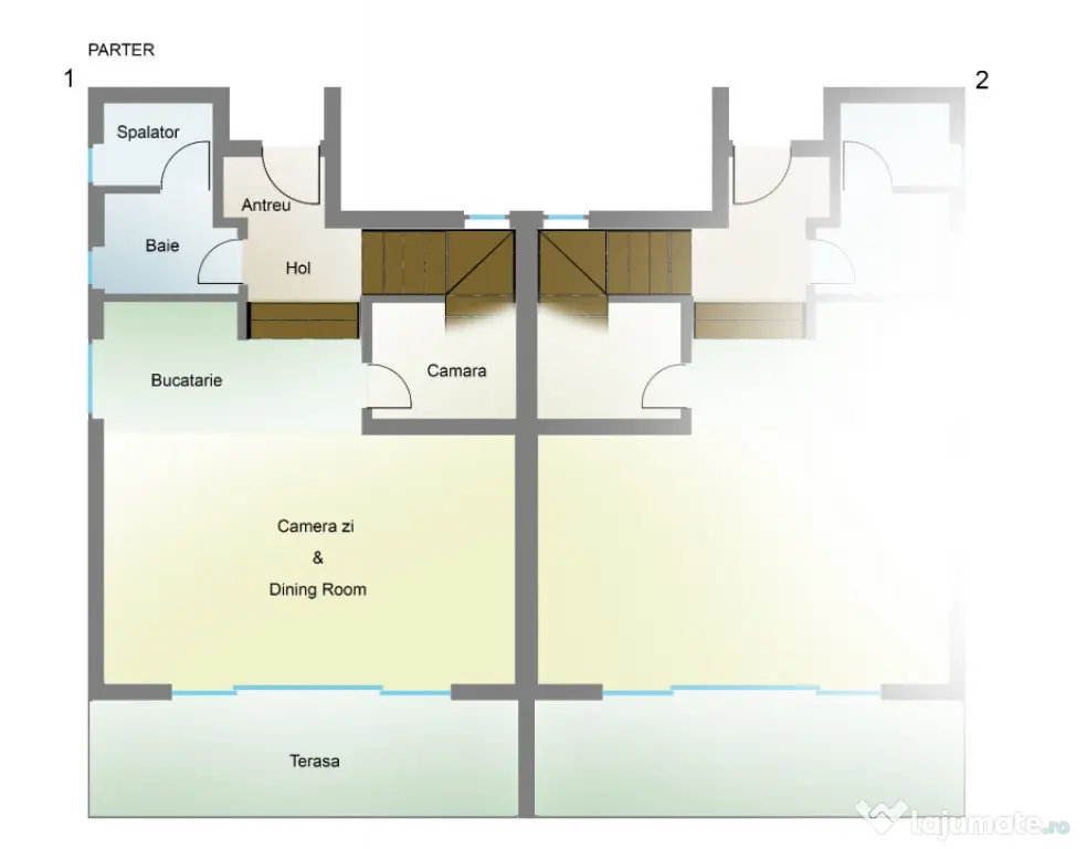 Duplex NZEB, 5 camere, 4 bai, 151mp utili, zona Faget - Cluj-Napoca (Cluj)