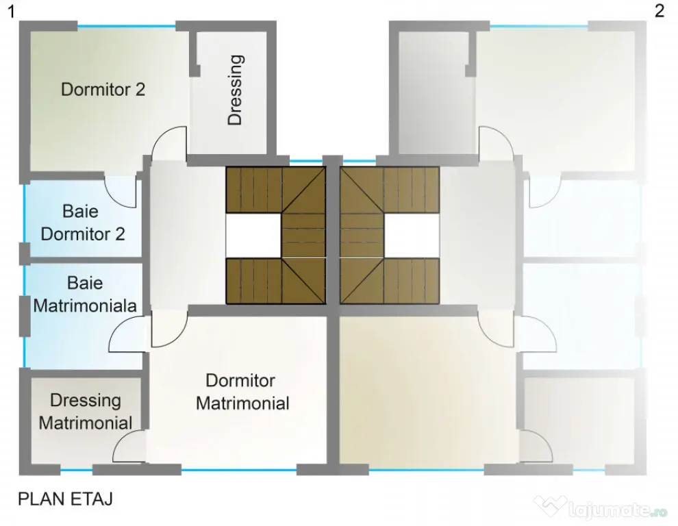 Duplex NZEB, 5 camere, 4 bai, 151mp utili, zona Faget - Cluj-Napoca (Cluj)