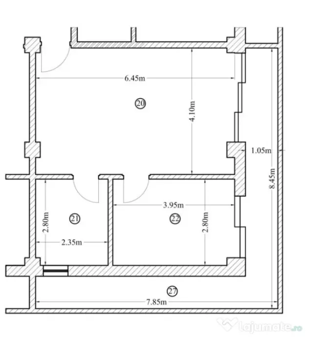 Apartament 2 camere open space Preajba - 0% comision la cump - Preajba (Dolj)