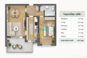 Apartament 2 camere - metrou Nicolae Teclu