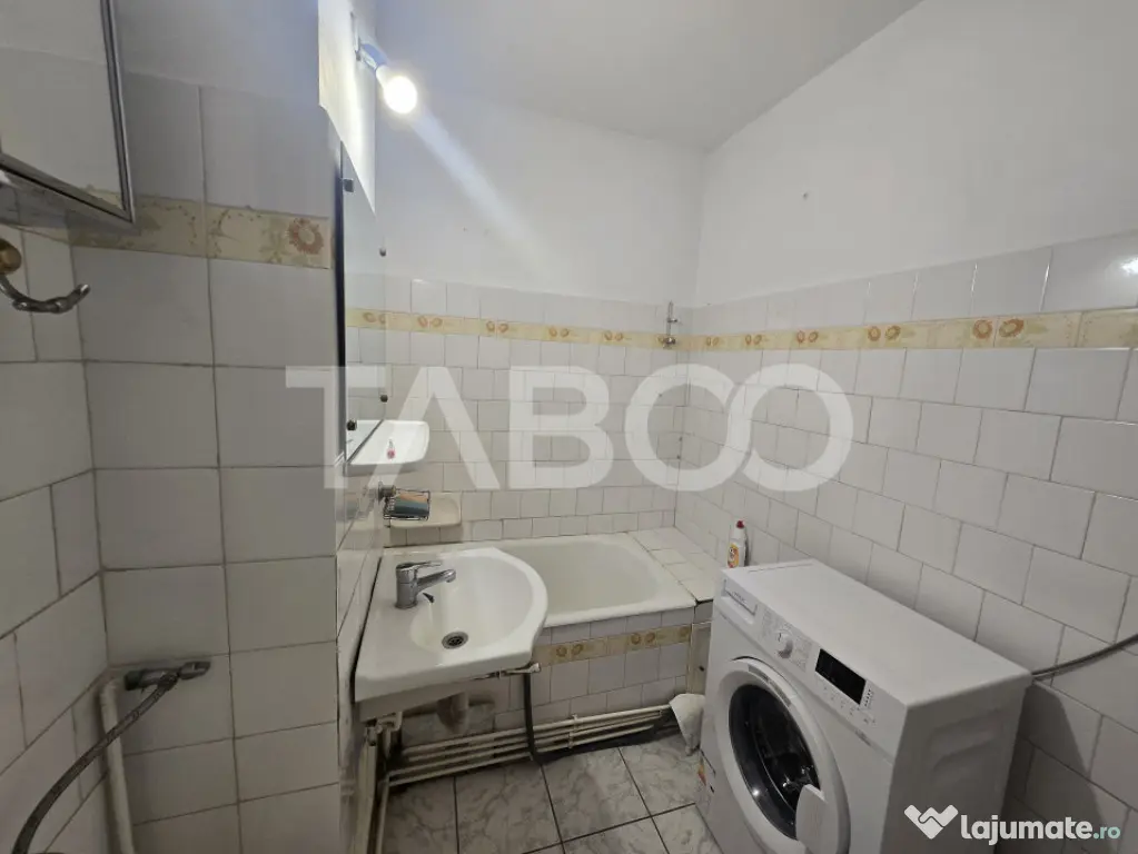 Apartament 2 camere de inchiriat 52mp decomandat balcon Stra - Sibiu (Sibiu)