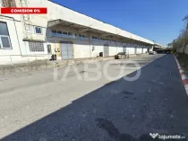Spatiu depozitare cu rampa pentru camion - zona accesibila -