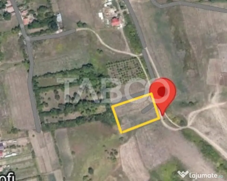 COMISION 0% Teren de vanzare 423mp intravilan si PUZ Bungard - Bungard (Sibiu)