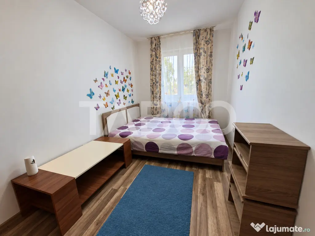 Apartament 3 camere de vanzare etaj intermediar Sibiu -chiri - Sibiu (Sibiu)