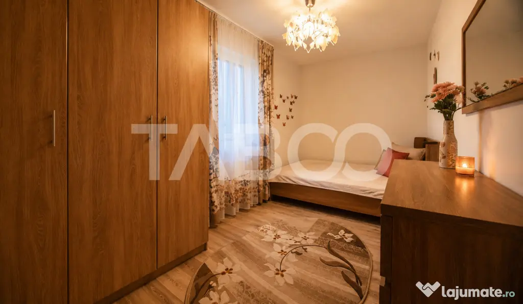 Apartament 3 camere de vanzare etaj intermediar Sibiu -chiri - Sibiu (Sibiu)