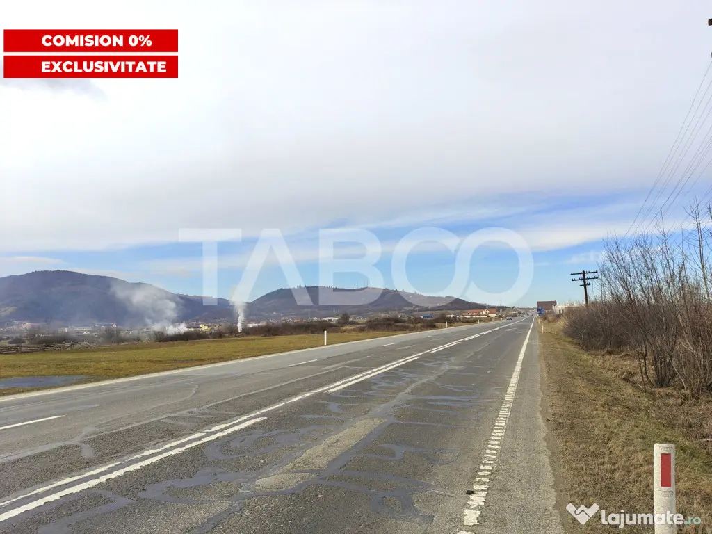 Teren intravilan pretabil hala industriala cu acces la DN - - Saliste (Sibiu)